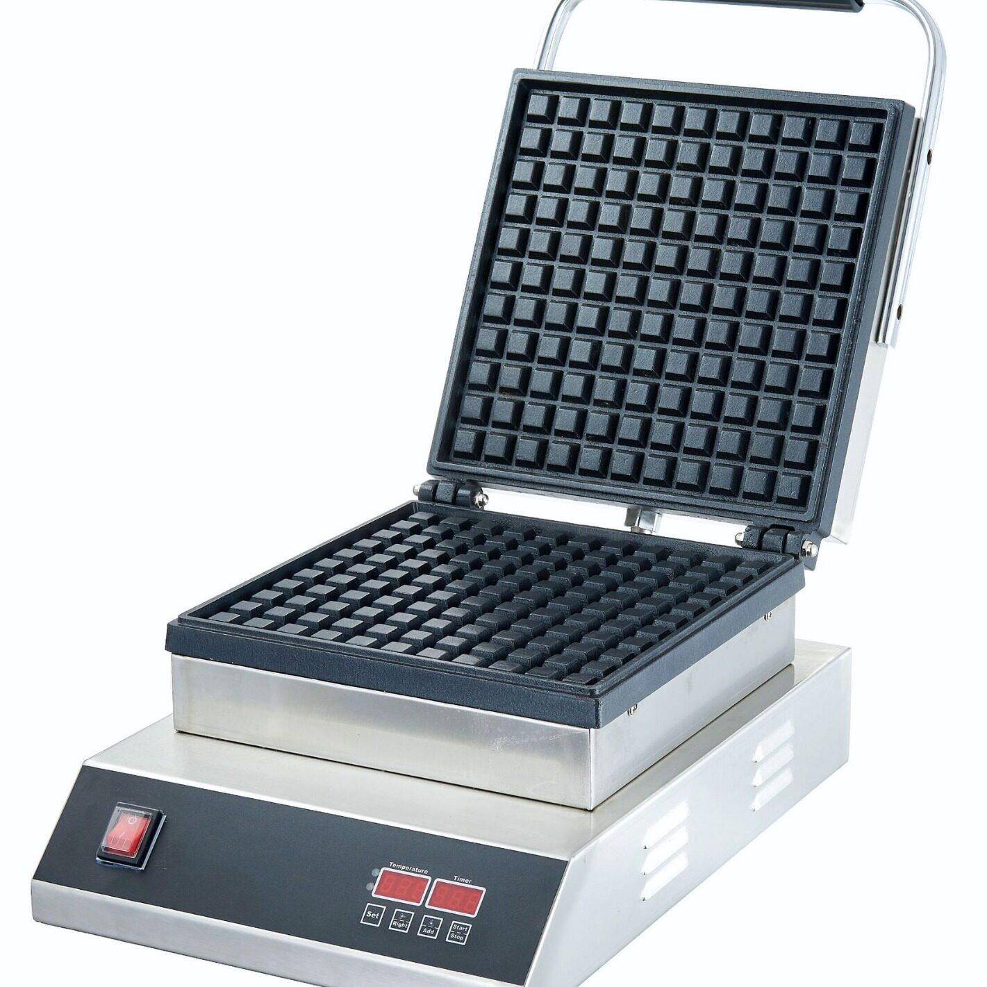 Electric square honeycomb waffle maker waffle oven non-stick pan waffle maker commercial large grid crepe scone machine