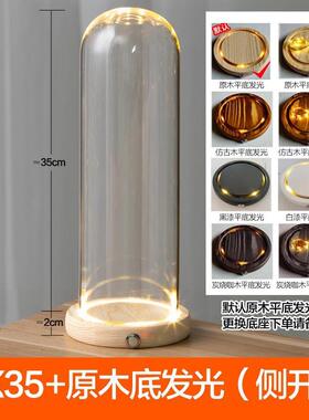 防尘罩LED永生积木手办装饰摆件