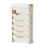 Movable bookshelf floor-standing bedroom desktop storage rack study large-capacity multi-layer book storage rack