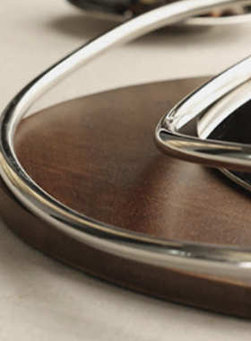 现代轻奢样板房间桌面软装饰品家居置物盘金属不锈钢收纳托盘摆件