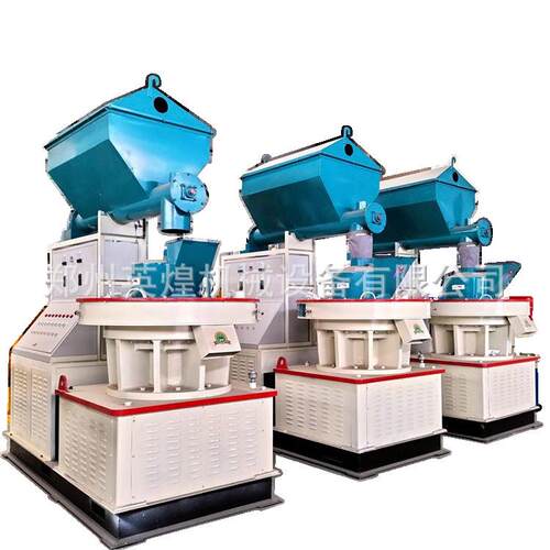 立式环膜树枝牛粪秸秆造粒机生物质燃料颗粒机生产设备全套 - 图3