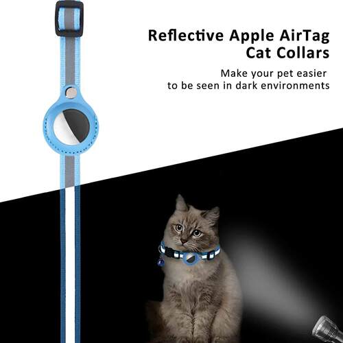 Anti-Lost Cat Collar for Airtag GPS Tracker Protective Case - 图2