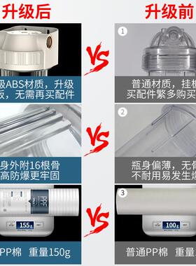 钻芯10寸滤瓶前置过滤器净水器防爆铜口厨房自来水过滤防爆材质