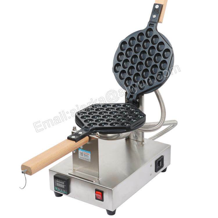 Original Hong Kong Greater China commercial digital display egg waffle machine electric heating scone machine egg waffle maker non-stick pan can be ordered 110V