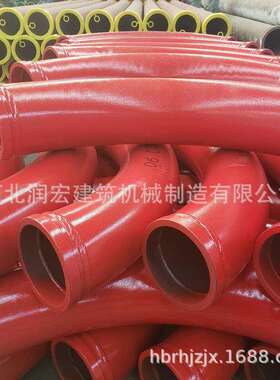 高低压地泵管R1000地泵弯管大弯90度地泵弯管地泵管
