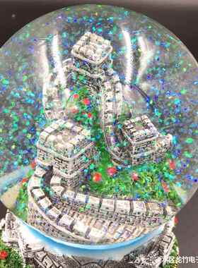 北京旅游名胜摆件天安门清华园鸟巢水立方纪念碑建筑模型儿童书房