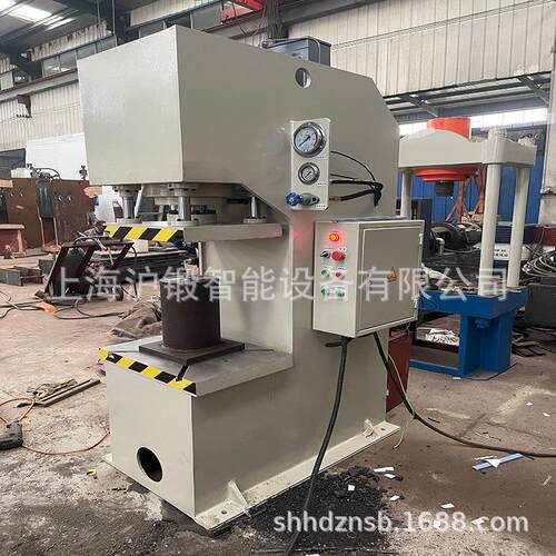 60吨单臂液压机小型单柱油压机C型压力机校直单柱压力机 - 图0