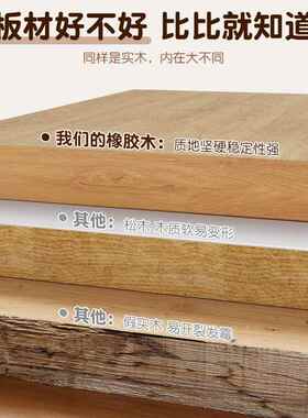 实木卧折叠书桌学生家电脑室小户型NKH学习桌床边写字桌用简桌易