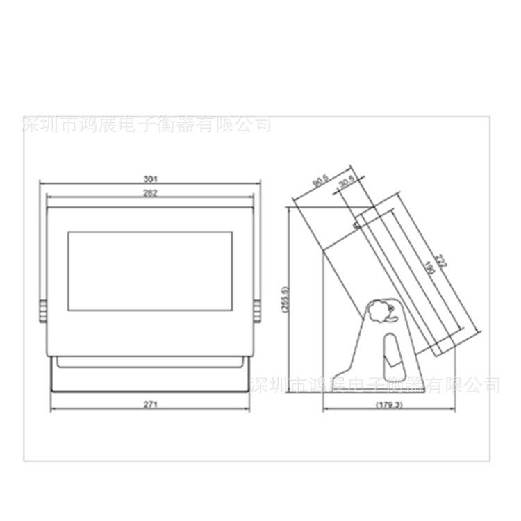 耀华XK3190-DS12称重仪表地磅汽车衡轨道衡物联网称重显示器-图0