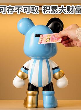 暴力熊摆件客厅酒柜电视柜餐柜展示柜轻奢高档装饰品高级感小众