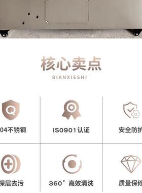 小龙虾清洗机商用电动毛刷清洗小龙虾机不锈钢洗虾机厂家直销