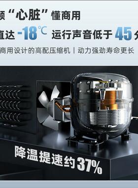 冷藏作台冰冷柜商用不锈钢房平保厨鲜柜卧式冷bwm冻柜工冰箱操作