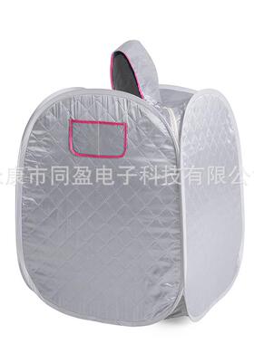 源头工厂汗蒸箱家用蒸汽桑拿浴箱蓝色汗蒸房单人折叠便携桑拿房