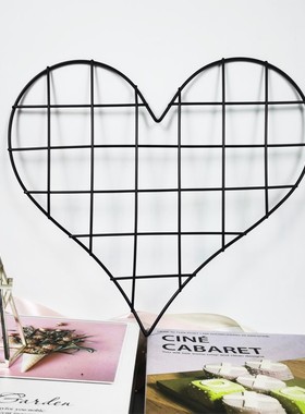 圈圈铁艺工艺品铁丝工艺品客厅卧室橱窗软装工艺品现代简约