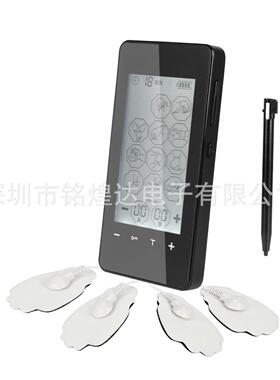 新款直销外贸出口12模触屏款脉冲数码经络理疗仪 TENS数码经络脉