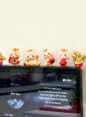 小马摆件可视门铃装饰客厅玄关新年桌面马年电视柜家居好物创意