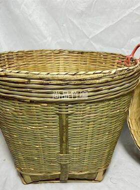 竹编织品超大号家用竹筐子箩筐稻谷筐杂物篓子箩篼竹篓挑泥土垃圾