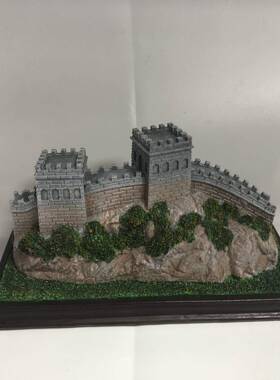 真仿建筑树脂意工艺品中饰国创摆件中ZB中国国万里长城装家居摆件