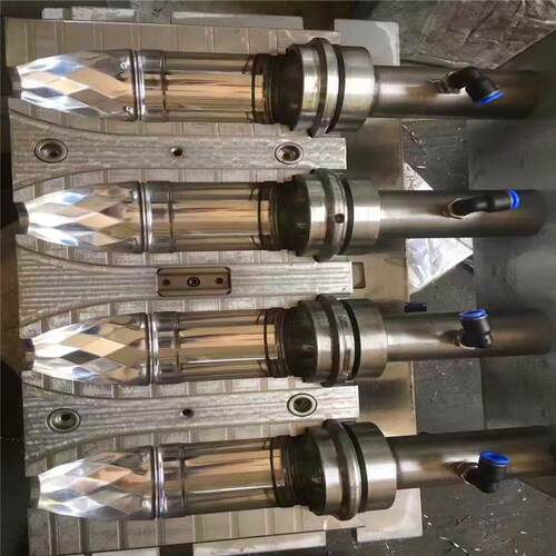 制做 气封管胚 自锁大小广口管胚模具 吹瓶模具单型腔模具 - 图0