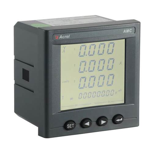 安科瑞AMC72L-E4/KC三相四线钻孔式多功能电表 - 图2