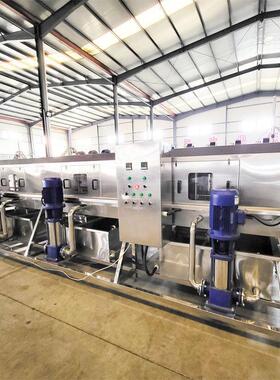 塑料筐清洗机全自动周转箱清洗流水线可定制 托盘清洗设备