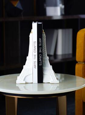 现简约轻奢电视柜摆件书立客厅书房建筑饰摆设品建装代筑模型款雕