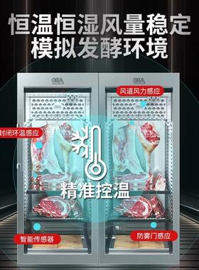 牛肉干式熟成柜和牛展示柜排酸柜牛排柜鲍鱼商用烤肉冷藏柜