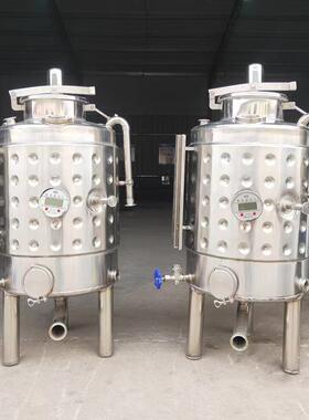 佳福304不锈钢搅拌发酵罐棕榈油储罐葡萄酒发酵罐保温发酵罐厂家