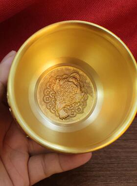 铜九紫白离火米缸创摆件意黄青见描述龙虎玄武朱雀缸家居办公室来