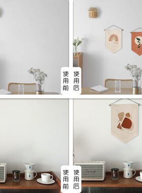 跨境抽象艺术布艺装饰画遮挡挂画氛围感卡通背景装饰旗帜三角挂旗