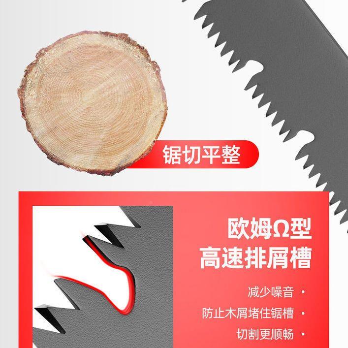 进口德国锯子手用工快速483锯木神器剧伐工木锯折叠手锯锋利手句 - 图1