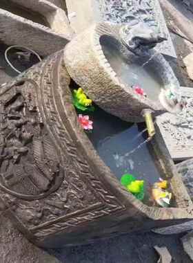 各种老石缸666雕缸缸月花牙价格欢各种仿古缸报价迎选购