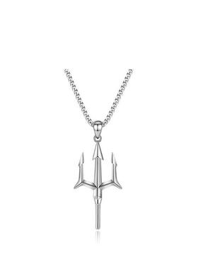 Neptune Trident Necklace Men