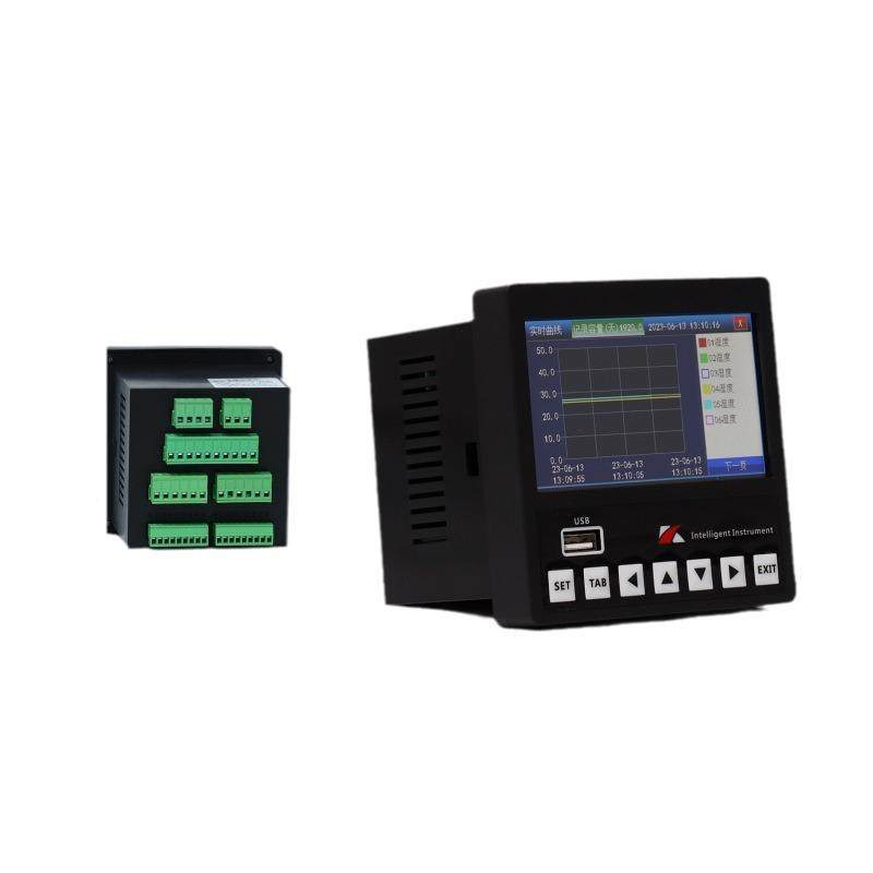 多通道无纸记录仪数据记流电脑手机监控量4.3录英寸12路纸记无录,淘宝优惠券,粉丝福利购,淘宝优惠卷