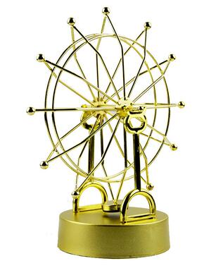 摩天轮全金属金色天体装饰摆件
