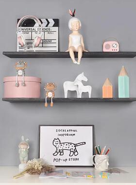 现简约儿房TUU女童房桌童面壁柜代摆件品装饰组合样板房售楼处书