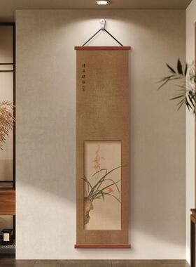宋氏美学兰花道关装画走廊过挂画新饰中式客厅茶25090901室书房玄