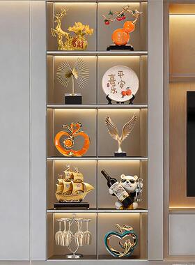 现代居电视酒柜客摆件厅2025新款轻奢高档大气上档品次装HBH-11.2