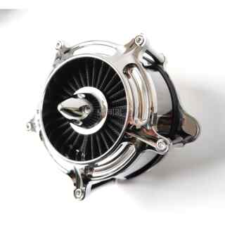 CNC turbine tip air filter assembly-Lifan V16PlusV Tour V Pa filter electroplating cruise motorcycle modification