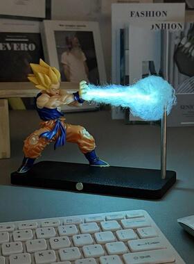 贝吉塔七龙珠悟空冲击波磁吸小夜灯生日氛围感礼物摆件龟派气功