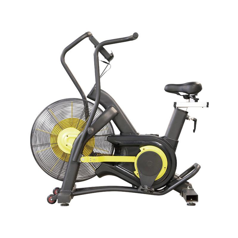 Wind resistance bicycle electromagnetic control silent aerobic fitness equipment commercial household vertical spinning bicycle wind resistance exercise bike