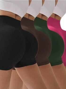 Yoga Set Gym Shorts Women Sport Bras Brassiere Workout ops f
