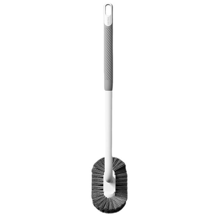 New direct-selling household toilet cleaning brush wall-mounted elbow toilet cleaning brush bathroom long handle no dead ends soft hair