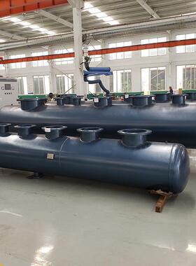 分集水器设备地暖工程集分水器卷板不同口径分水器集水器