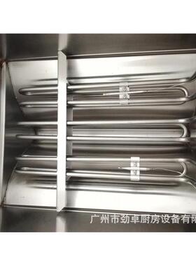 劲卓DF-885商用立式双缸双筛电炸炉连柜座大型电热油炸锅炸鸡炉
