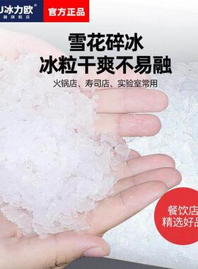 冰力欧雪花制冰机商用制冰碎冰All全自动实验室火锅刺身颗粒机