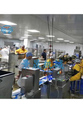 景晟 冷冻食品生 产线 荷香糯米鸡机 广式早点制作工作台
