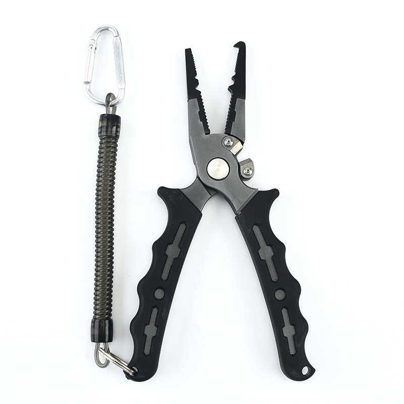 厂家批发不锈钢钓鱼钳路亚钳 钓鱼弯嘴钳取勾剪线钳 多用垂钓工具,淘宝优惠券,粉丝福利购,淘宝优惠卷