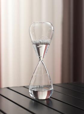 新款创意液体咕噜咕噜水气泡泡玻璃沙漏瓶少女心儿童生日礼物摆件