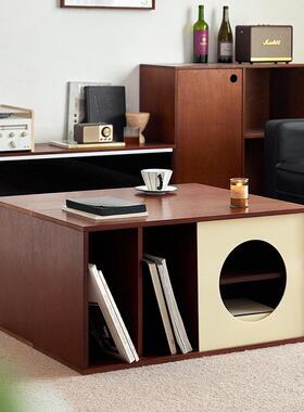 北欧海洋板泡泡储物柜中古边柜设计师客厅沙发收纳餐厅家用餐边柜